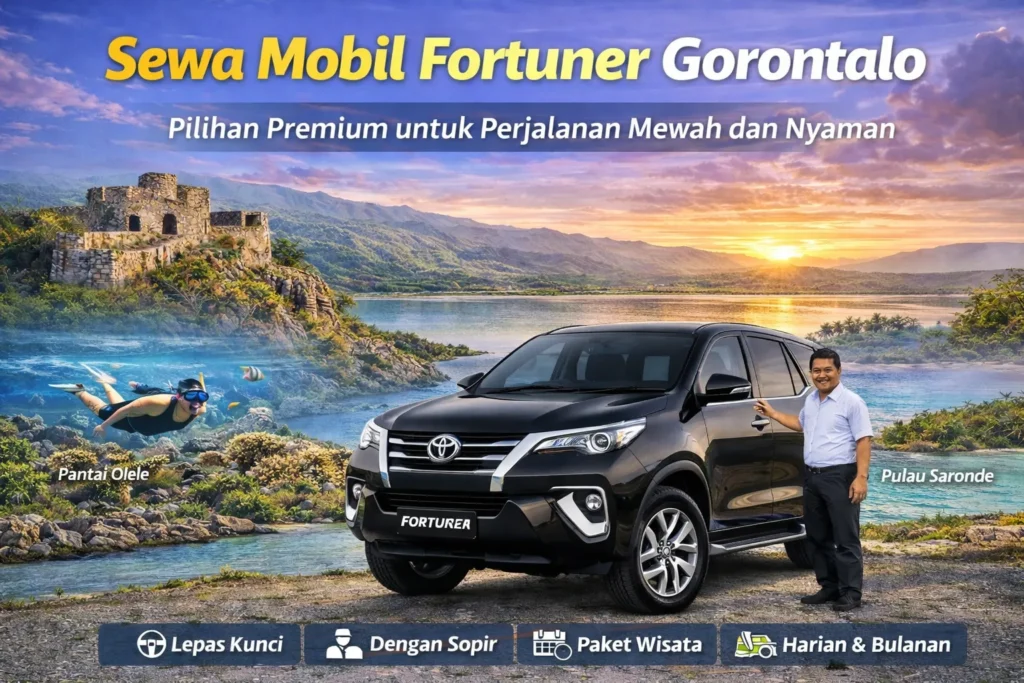 Sewa Mobil Fortuner Gorontalo